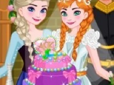 tortul de nunta pentru anna frozen