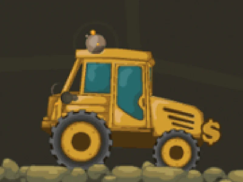 tractor scapa din mina
