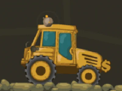 tractor scapa din mina