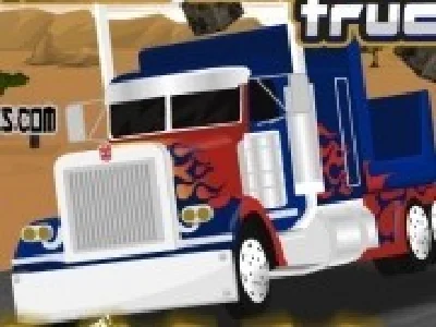 transfomers curse cu camionul optimus prime