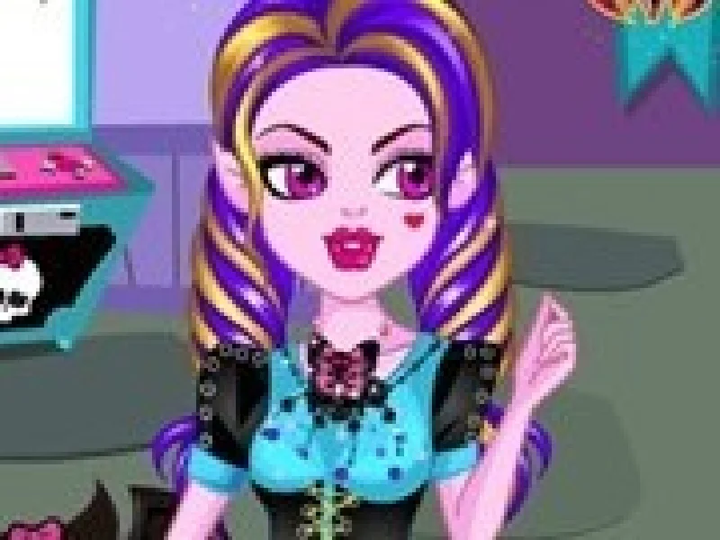 transformare monster high de imbracat
