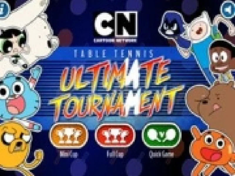 turneul tenis de masa cartoon network