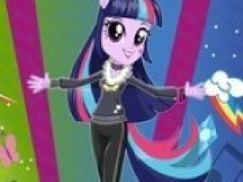 twilight sparkle imbracat la concert