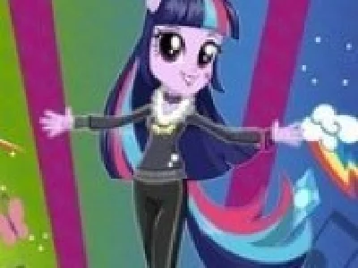 twilight sparkle imbracat la concert