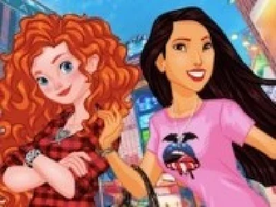 vizita din new york a printeselor disney
