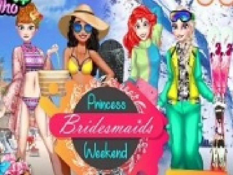 weekend cu printesele domnisoare de onoare