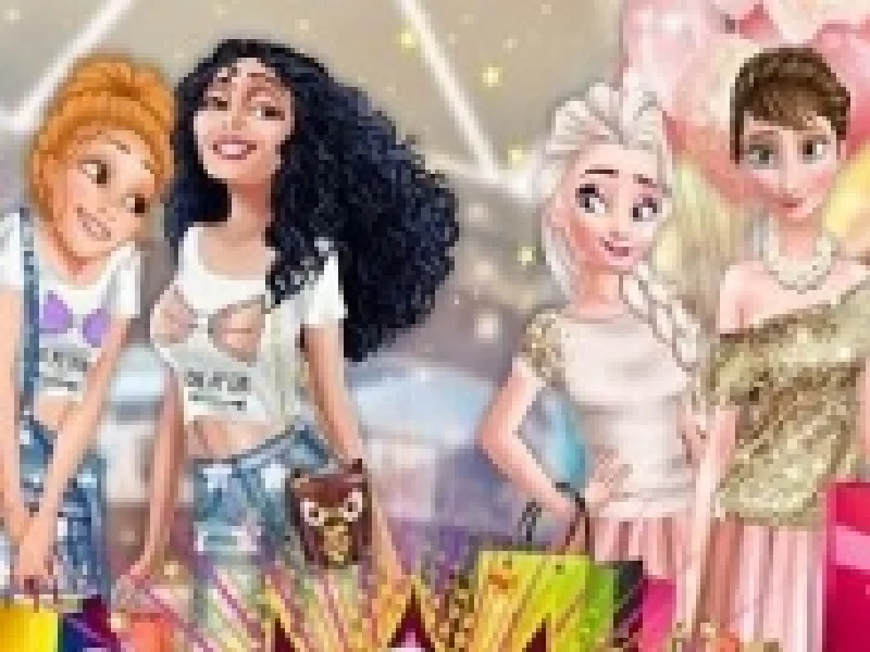 zi de cumparaturi cu mama si fiica din lumea disney