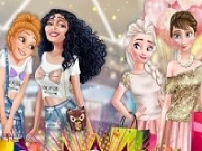 zi de cumparaturi cu mama si fiica din lumea disney
