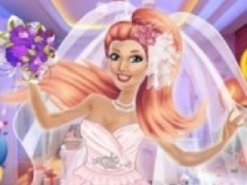 ziua minunata a printesei barbie la nunta