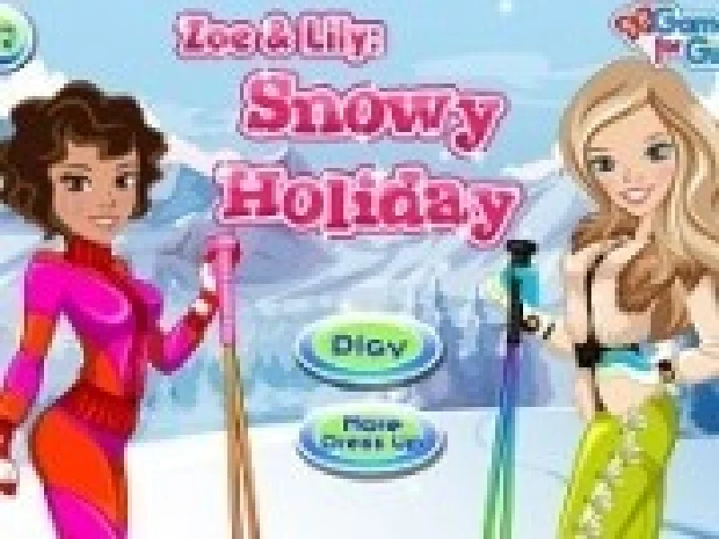 zoe si lily de imbracat pentru partie