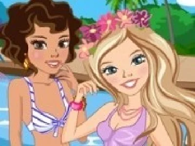 zoe si lily la piscina