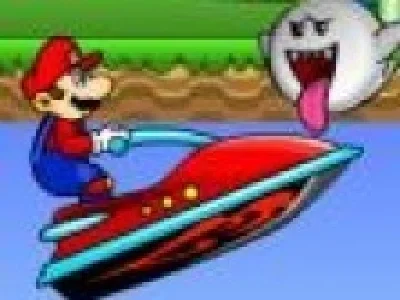 Mario pe jet ski