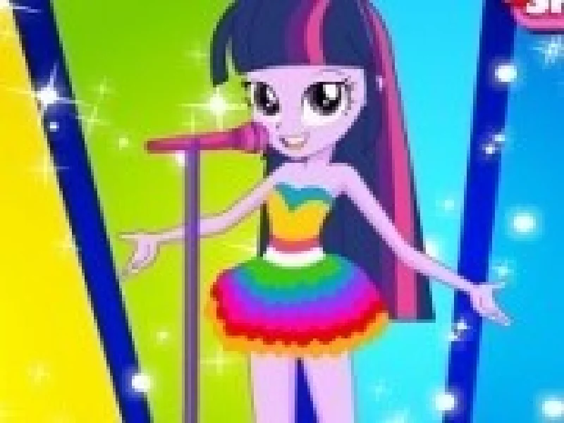 moda rainboom cu micul ponei twilight