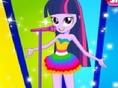 moda rainboom cu micul ponei twilight