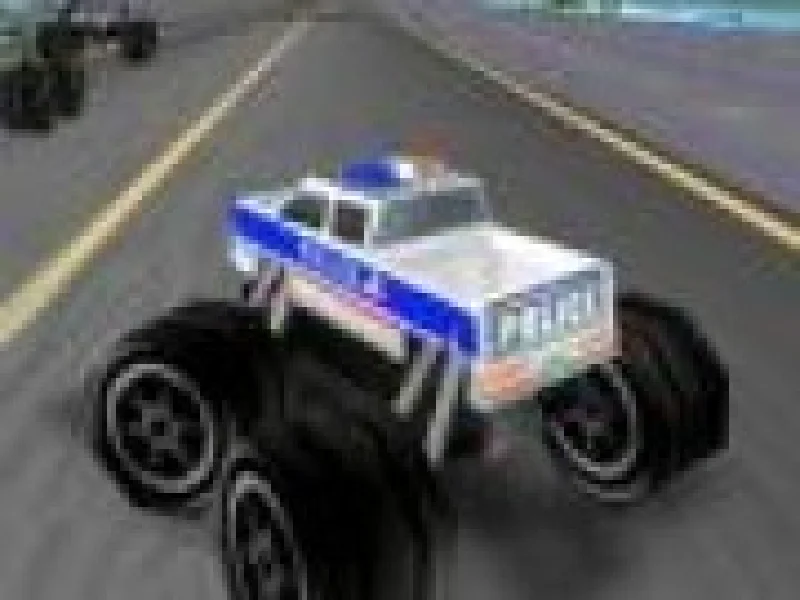 Monster truck de politie
