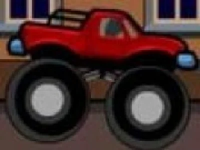 Monster truck pe sosea