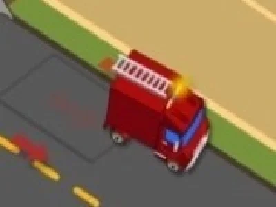 pompieri misiune cu camionul