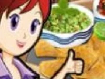 Sara gateste nachos cu sos