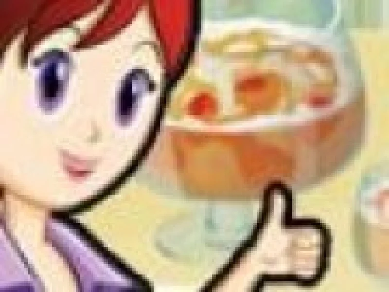 Sara gateste punch de fructe