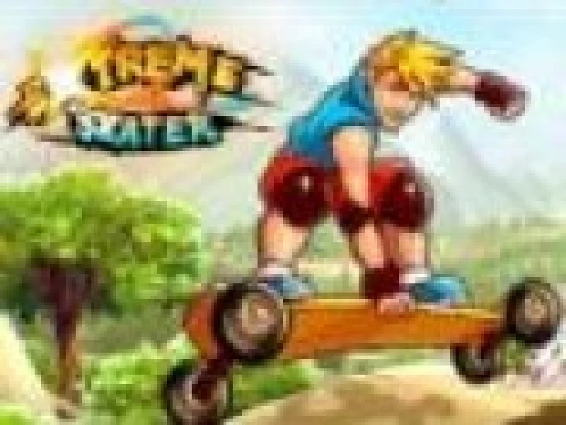 Skateboard pe munte