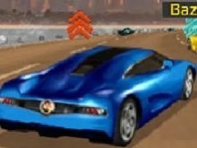 Super masini 3d curse pe strada
