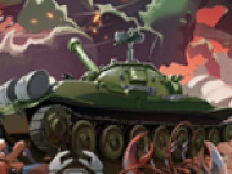 Tank distruge monstrii