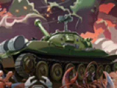 Tank distruge monstrii