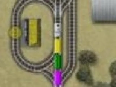 Tren multicolor